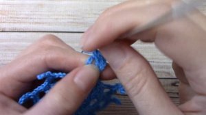 Маленькая салфетка крючком/Пошаговый МК для начинающих