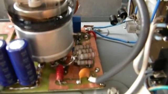 GK-71 ( ГК-71 ) HF Linear Amplifier With 1st Grid Drive