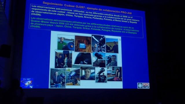 Alex Escartin Agrupación Astronómica Vizcaína - Suivi du Quasar OJ287- IX RTAA BILBAO (1) смотреть онлайн