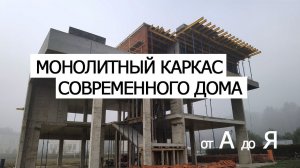 МОНОЛИТНО-КАРКАСНЫЙ ДОМ  #монолитныйдом  #кастомхоумс #проектыдомов