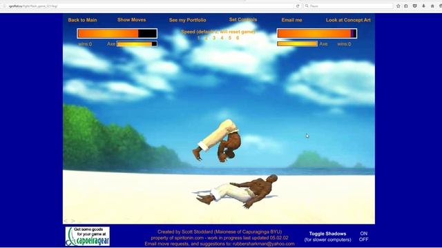 Видео по игре Capoiera Fighter 2 смотреть онлайн