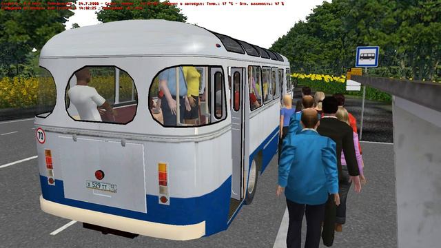 OMSI 2 / ПАЗ 672 / Веселкино смотреть онлайн