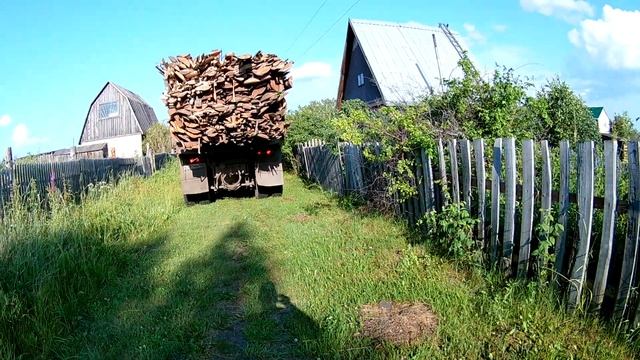 Горбыль. Купил 20 кубов горбыля. Уже дороже чем 2 года назад! смотреть онлайн