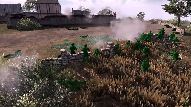 Battle For Green Fort Henny! Sabaton Rorke's Drift Army Men Civil War fire and plastic Preview #2 смотреть онлайн