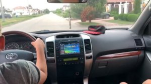 За рулём Toyota PRADO❗️Дети за рулём. Машина родителей. Дети и машина.