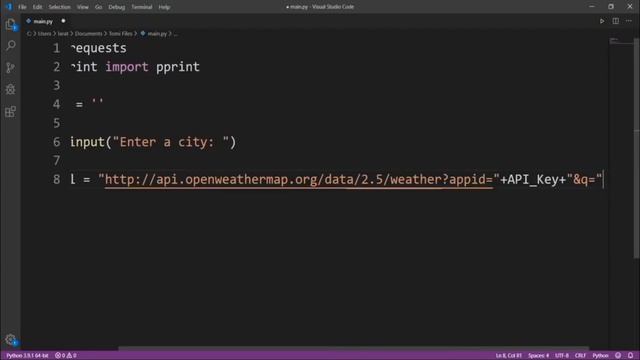How To Build A Weather App With Python | Weather API смотреть онлайн