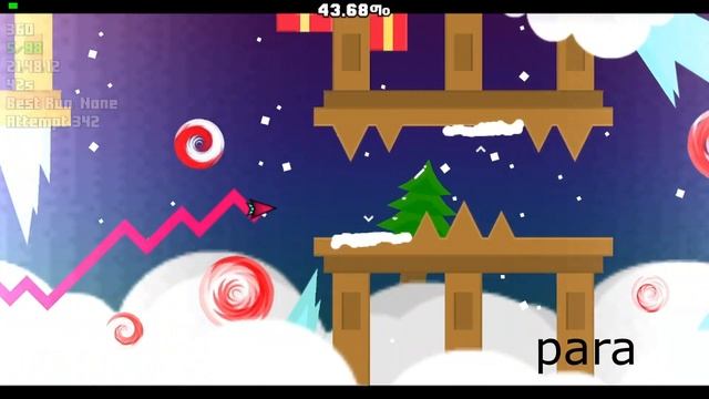 (Geometry Dash) Winter Night (6-7 harder , мой второй коллаб) смотреть онлайн