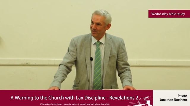 Sermon | A Warning to the Church with Lax Discipline - Revelations 2 смотреть онлайн