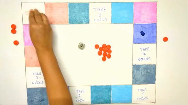 Simple DIY 18 boxes game | Home made board game for kids | How to make board game #diy #boardgames смотреть онлайн