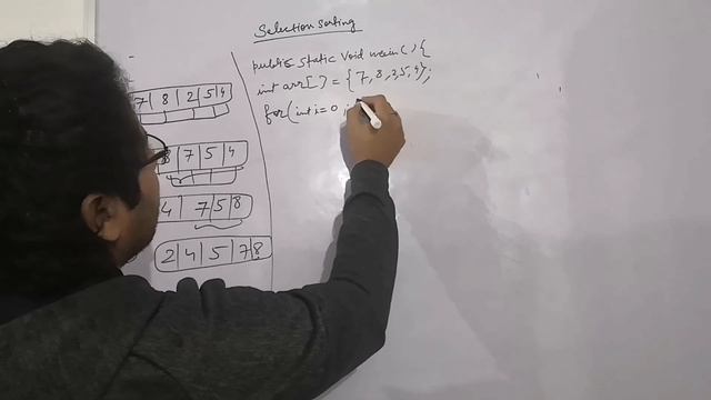 Selection sort in java | Selection sort algorithm in Java programming | Java for beginners смотреть онлайн