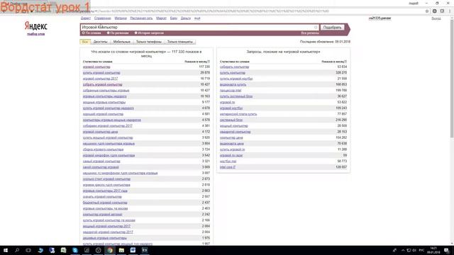 Как определить популярность и конкурентность ниши ? смотреть онлайн