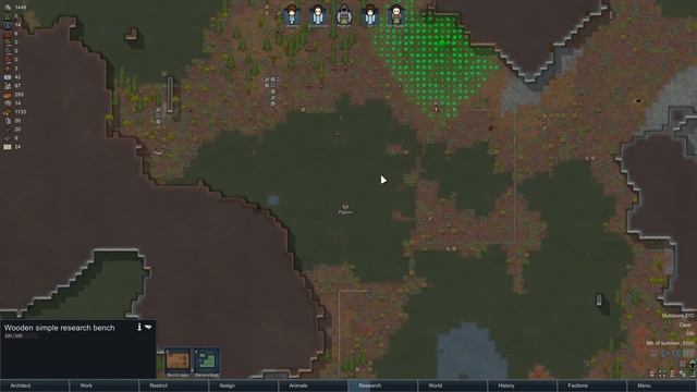Tiberium Research Bench & First Fatality! | Let's play RimWorld TiberiumRim mod ep 4 смотреть онлайн