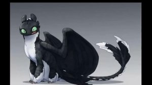 Как приручить дракона арты . Беззубик и Дневная фурия.