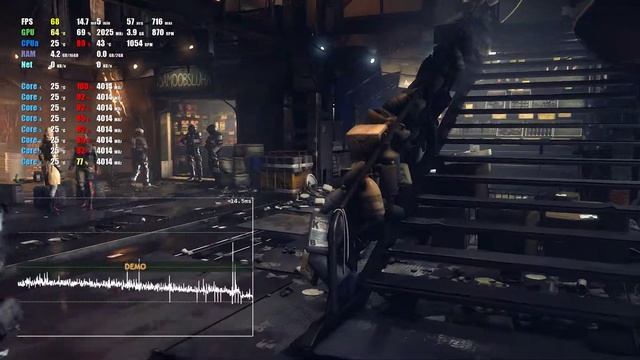 AMD FX-8300@4000 + 16GB@1600 + GTX 1080ti Deus Ex Mankind Divided 1920*1080 макс настройки смотреть онлайн