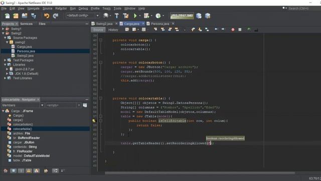 Tutorial JAVA | Lectura de archivos JSON y poner sus datos en tablas смотреть онлайн