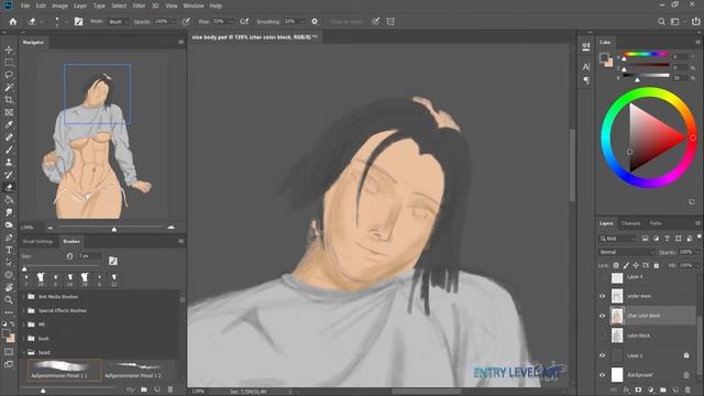 [NSFW] Day Dreams | Photoshop Speed Paint смотреть онлайн