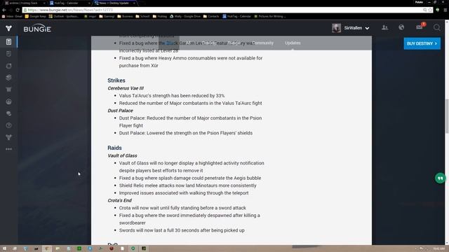 Destiny: Patch 1.1.2 Overview смотреть онлайн