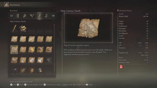 Elden Ring Inspecting Various Empty Great Runes and All Map Lore Items смотреть онлайн