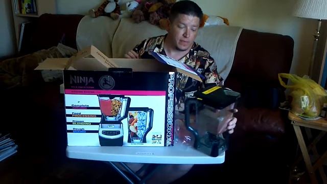 Ninja Kitchen System 1100 Blender Mixer Unboxing смотреть онлайн