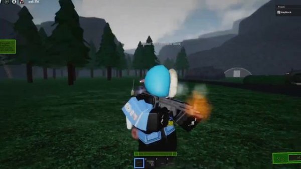 Roblox COBALT Arctic Hazmat from Rust (Avatar Build)