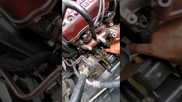 JA11 Suzuki Jimny Turbo manifold replacement смотреть онлайн