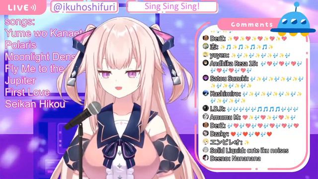 Iku Hoshifuri sings Seikan Hikou (星間飛行) by Megumi Nakajima (ランカ・リー = 中島愛) смотреть онлайн
