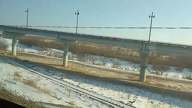 Мост 🌉 через Амур, Хабаровск 19 февраля 2023 смотреть онлайн