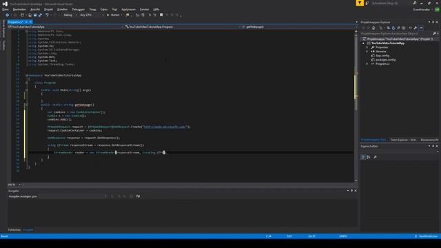 Let's Show #249 - C# Visual Studio .NET Tutorial - Add Cookie To HTTP WebRequest | CookieContainer смотреть онлайн