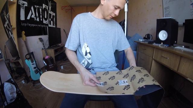 Скейтборд 2.0. Распаковка. Клеим шкурку. Планы смотреть онлайн