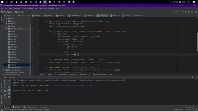Программирование игр Pygame #25: Состояния