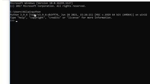Python installation in WINDOWS 10 смотреть онлайн