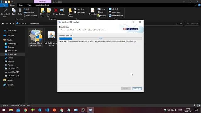 Instalasi java dan netbeans hingga membuat program pertama Hello World. смотреть онлайн