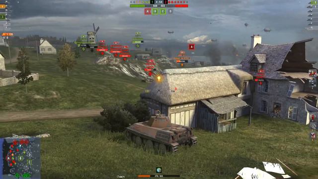 Обзор на танк VK 28.01 WoT Blitz/ Ak Толстопард смотреть онлайн