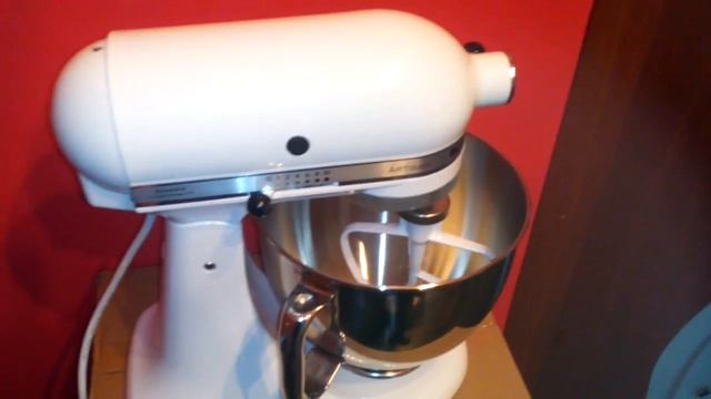 Миксер KirtchenAid Artisan 5KSM150PSEWH 18.05.2017 проверка