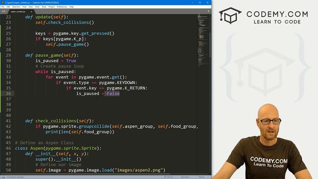 15. Pause A Game - PyGame Thursdays 15 смотреть онлайн