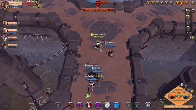 Trying Out The Great Cursed In Arena | Albion Online смотреть онлайн