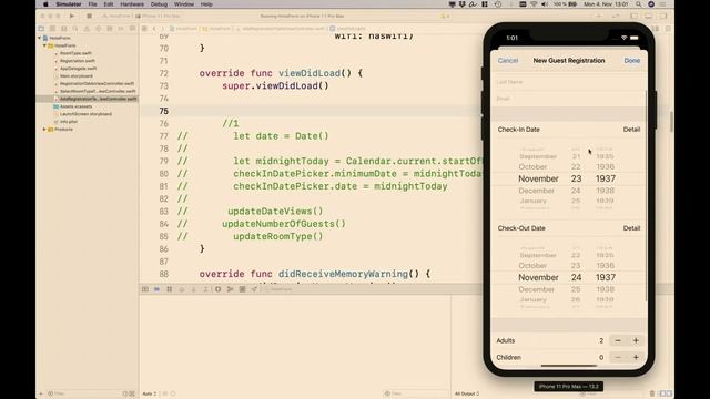iOS Application Development - WiSe 19/20 Lecture 8: Clousures and Improving Complex Input Screens смотреть онлайн