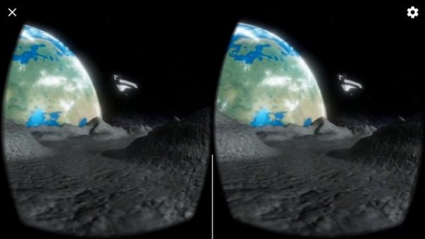 VR Space mission:Moon Explorer (Google Cardboard) android