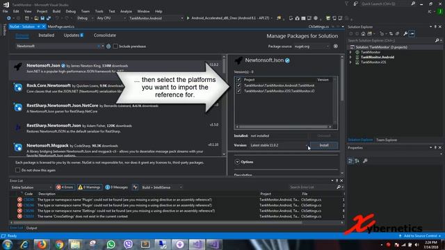MUST SEE Xamarin Trick - Import Reference At One Go For All Platform смотреть онлайн
