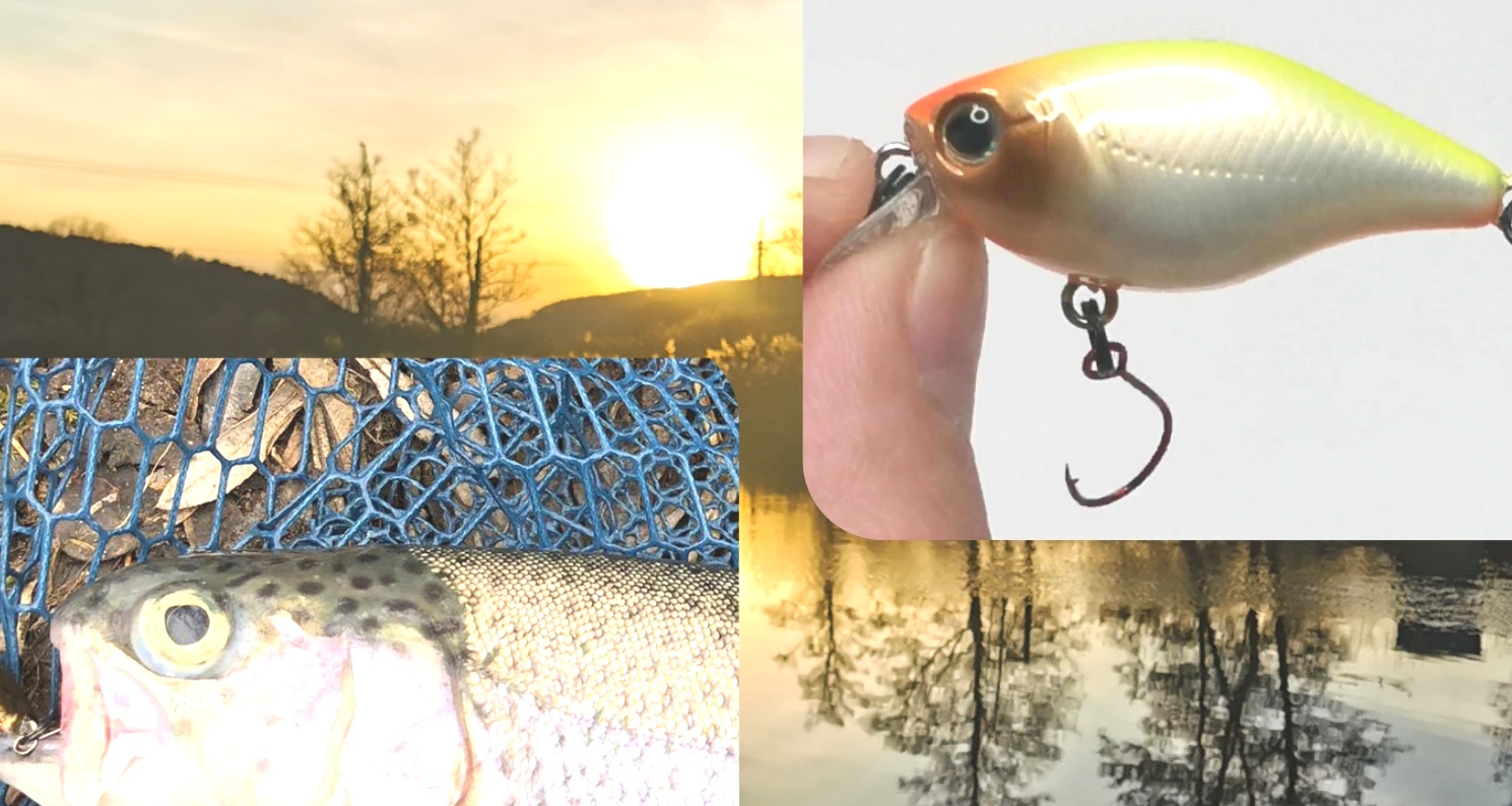 SPRO IKIRU MINI CRANK 38F Воблер для ловли форели и других хищников... смотреть онлайн