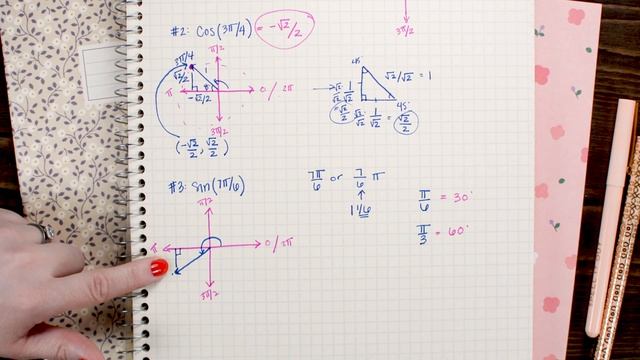 How to evaluate sine, cosine, tangent by hand (radians) | Math Hacks смотреть онлайн