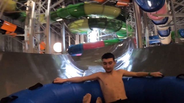 Waterslides At Suntago Waterpark - Park Of Poland