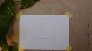 Как рисовать большие губы? Подробный урок