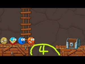 КРАСНЫЙ ШАРИК: погоня за сокровищами#4.Сокровище почти у нас! Игра Ball tales на Солоденький Улитка