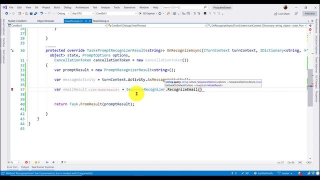 Microsoft bot framework Custom prompt смотреть онлайн
