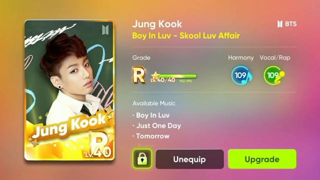 [Rhythm Hive] Card Upgrade S To R And R To XR