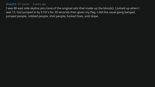 Gang Members Explain What It's Like Being In A Gang (r/AskReddit) смотреть онлайн