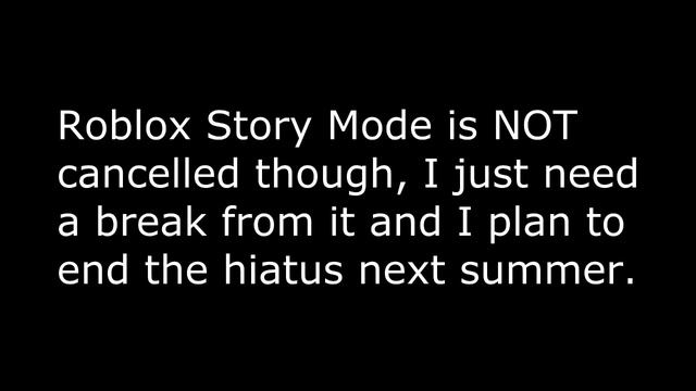 What happened to the Roblox Story Mode Gamejolt page смотреть онлайн