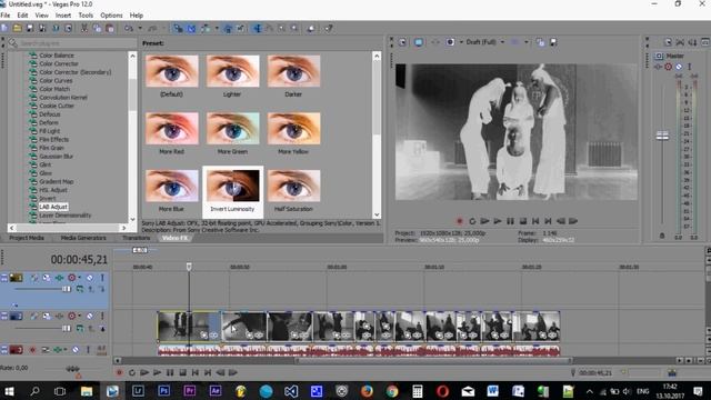 Как ПРИМЕНИТЬ эффект сразу КО ВСЕМ ВИДЕО в Sony Vegas? смотреть онлайн