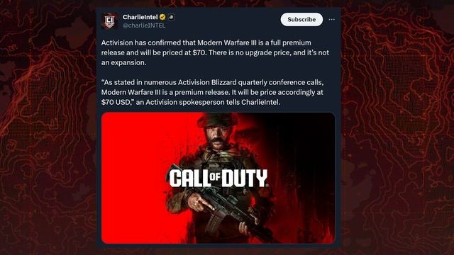 "Modern Warfare 3 Is Just DLC..." смотреть онлайн